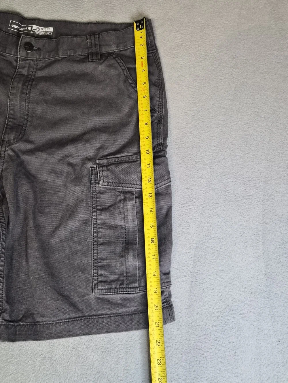 Carhartt Grey Cargo Shorts With a Relaxed fit size mens 38W